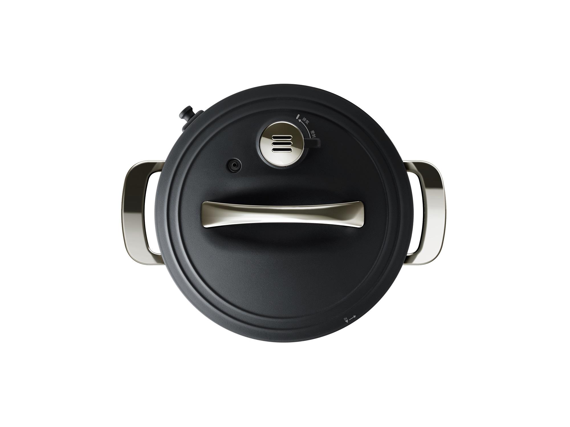 [Limited time special price] A-Stage electric pressure cooker Re・DePot (Redeepot) Black 2L PCH-20LB