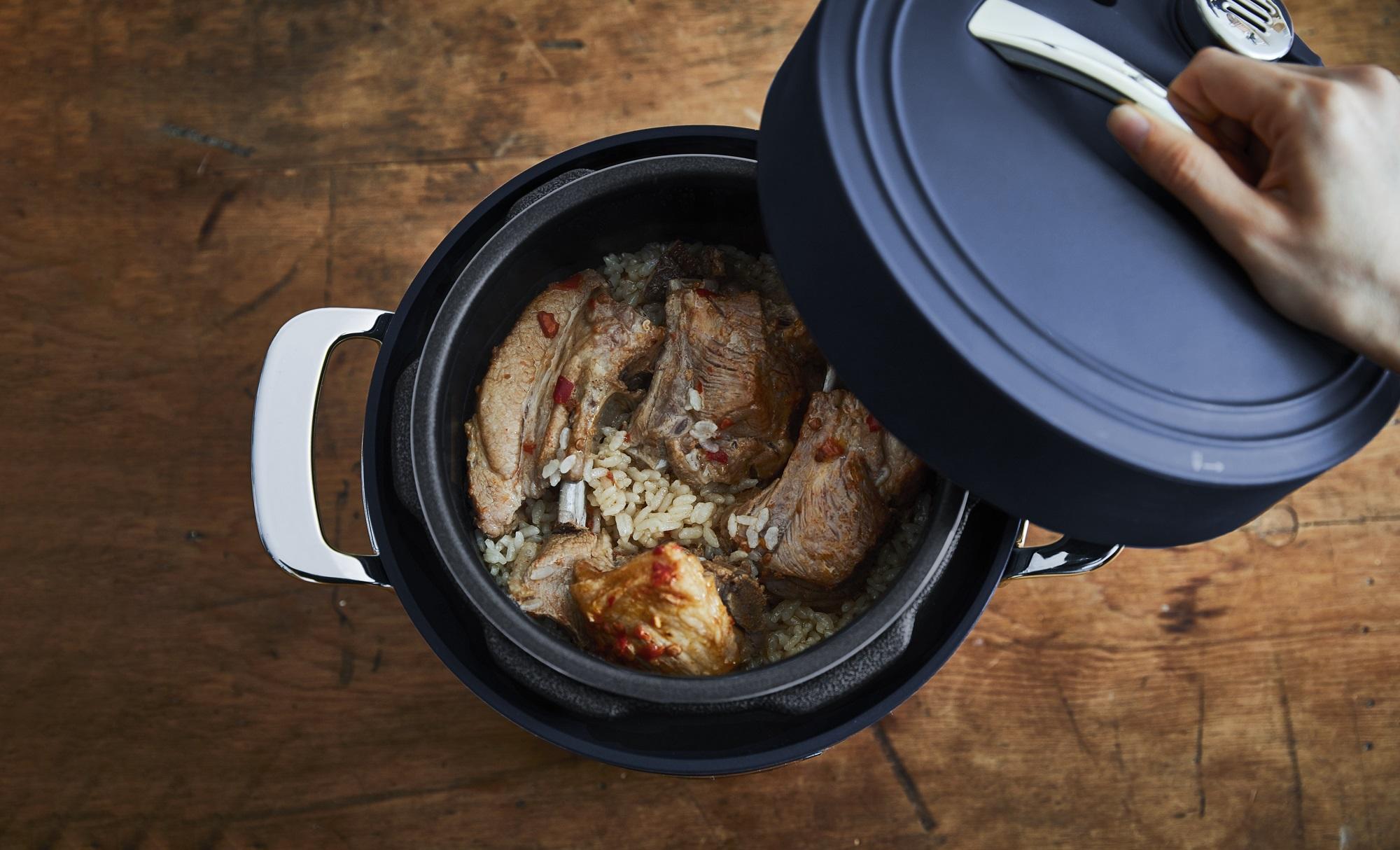 [Limited time special price] A-Stage electric pressure cooker Re・DePot (Redeepot) Black 2L PCH-20LB