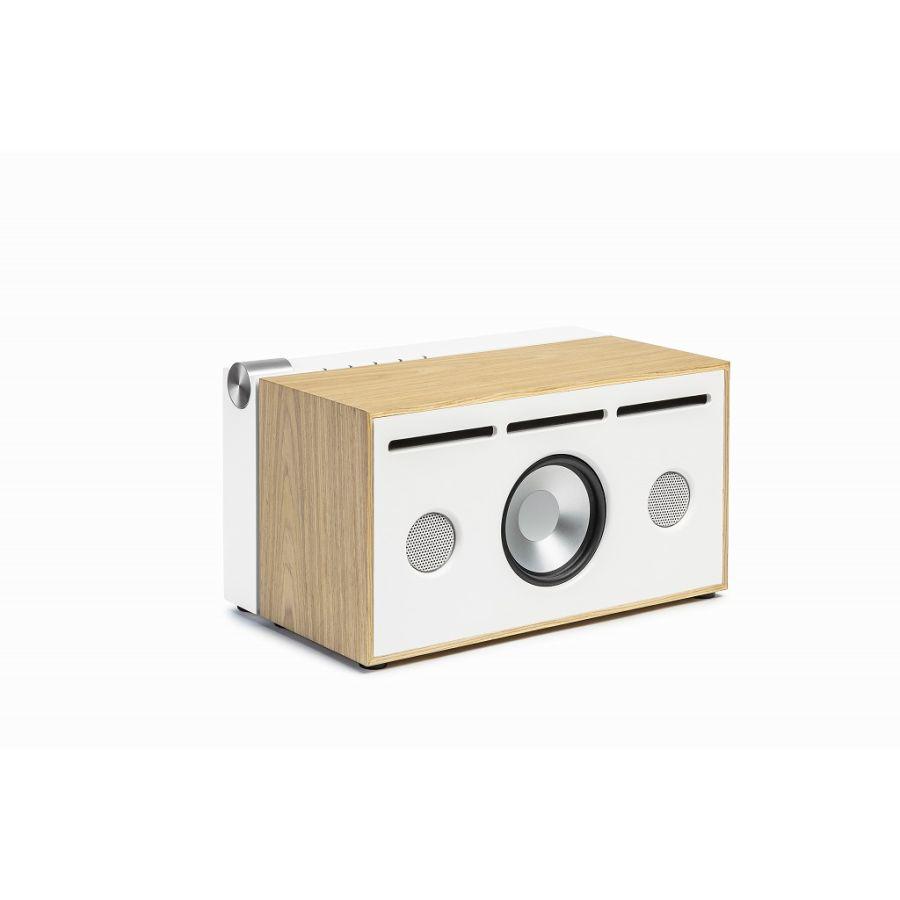 [Backorder] La Boite concept PR/01 ALU Silver White/Oak Speaker