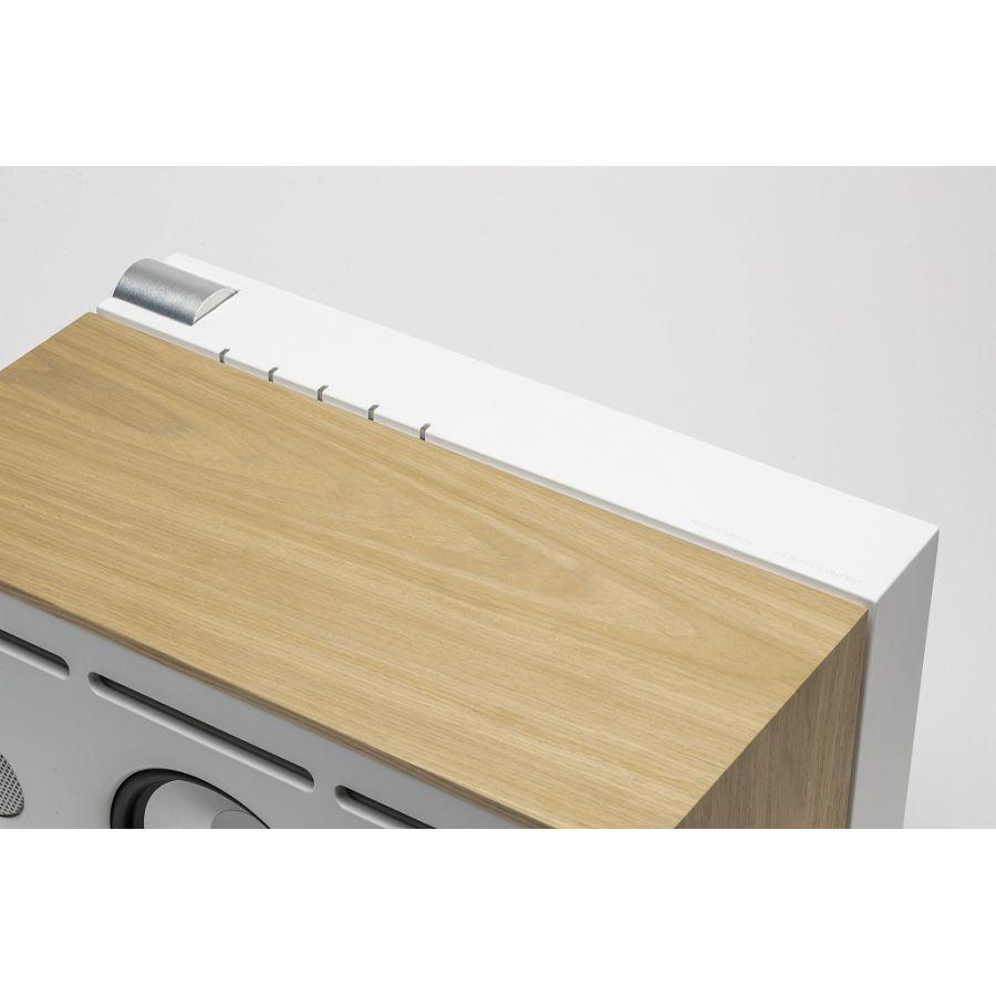 [Backorder] La Boite concept PR/01 ALU Silver White/Oak Speaker