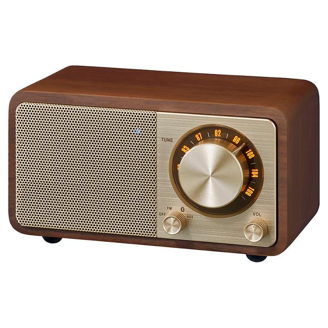 Sangean FM Radio/Bluetooth Speaker WR-301 Walnut