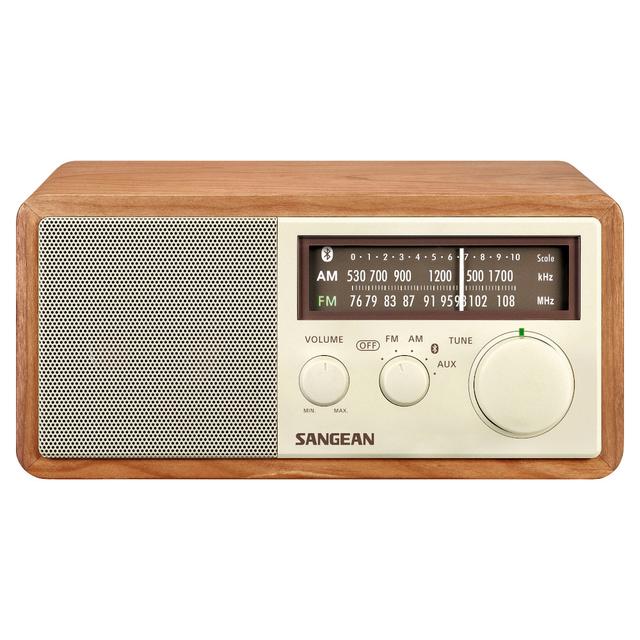 Sangean FM/AM Radio Bluetooth Speaker WR-302 Cherry