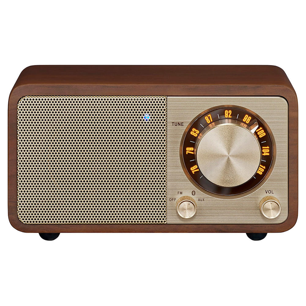 Sangean FM Radio/Bluetooth Speaker WR-301 Walnut