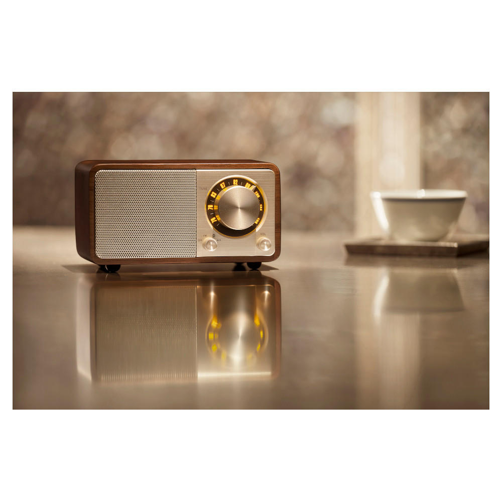 Sangean FM Radio/Bluetooth Speaker WR-301 Walnut