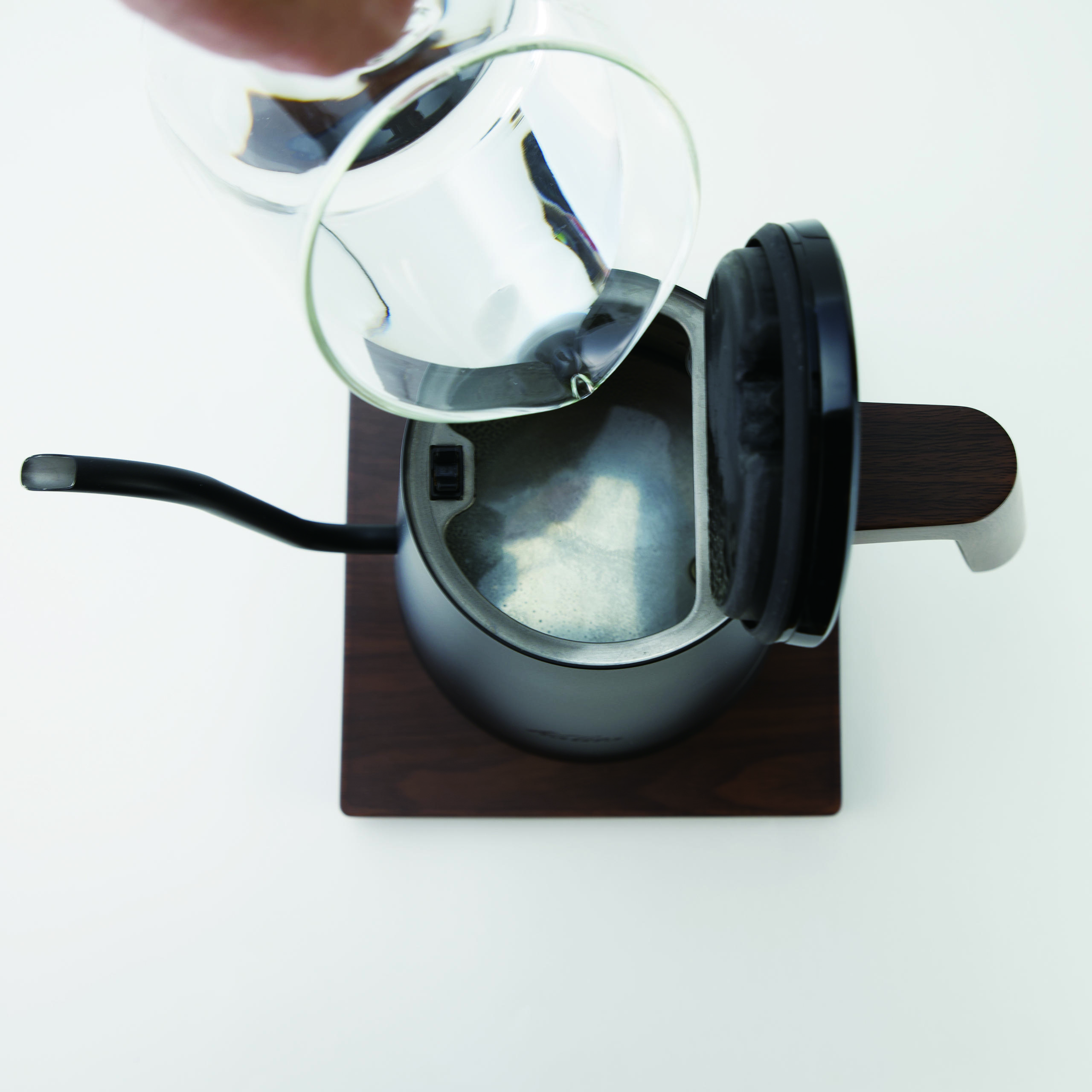 [Special order item] Kalita electric kettle KEDP-600 (silver)