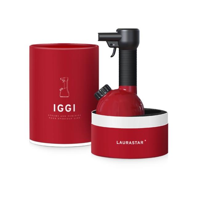 Laurastar Pressurized Handheld Clothes Steamer IGGI (Iggy) Red