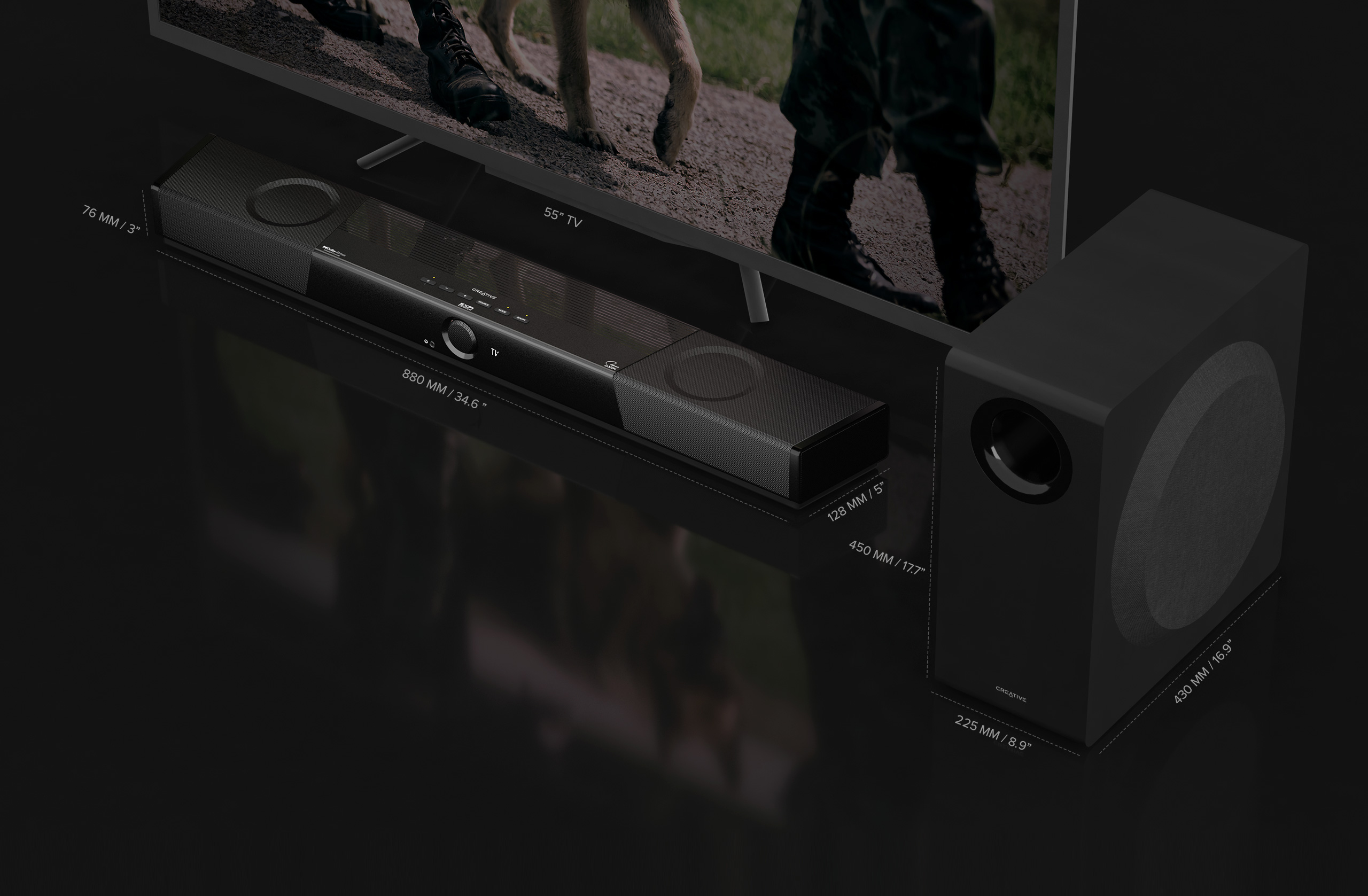 Creative SXFI CARRIER Soundbar