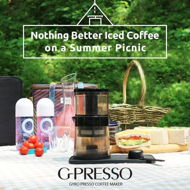 G-PRESSO Gyropresso cold brew coffee maker MEDIK MDK-GP01