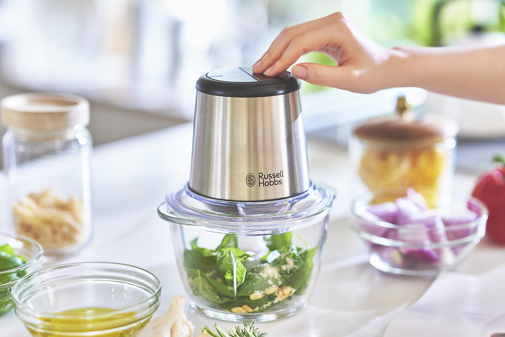 Russell Hobbs 4-Blade Mini Chopper 7820JP