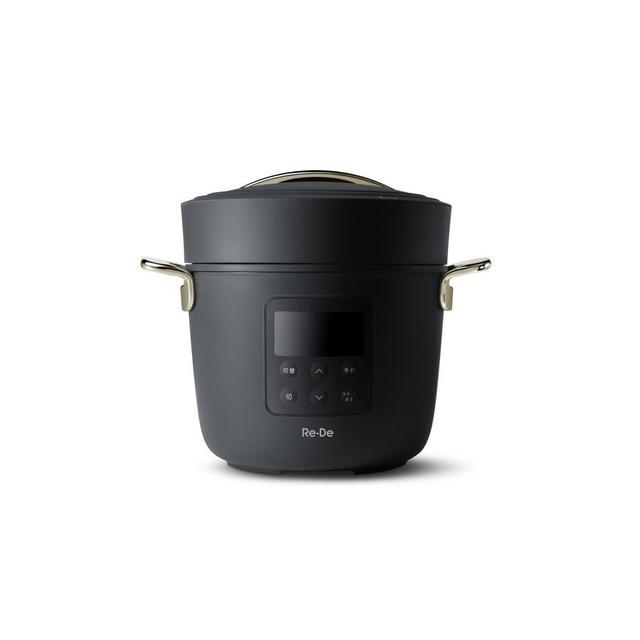 Re・DePot / Electric pressure cooker 2L / Black / A-Stage