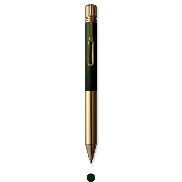 SAKURA craft_lab 001 Gel Ink Ballpoint Pen Green Black LGB5005#30