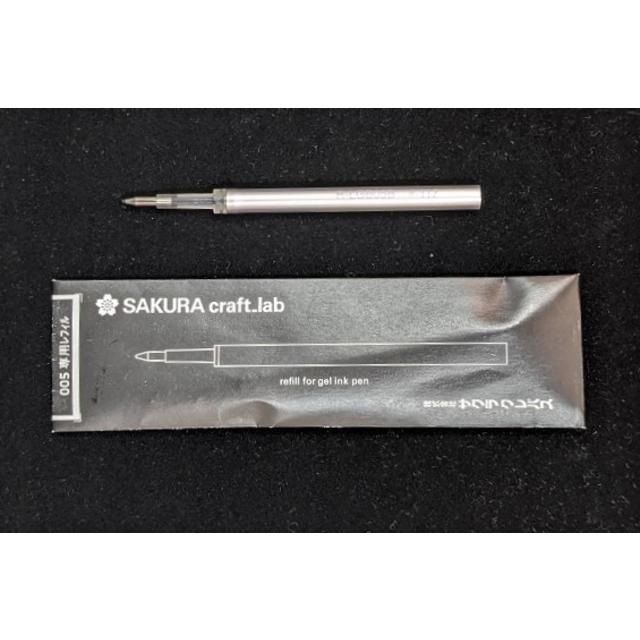 SAKURA craft_lab Refill 0.5mm R-LGB05B Sepia Black (Compatible with 005)