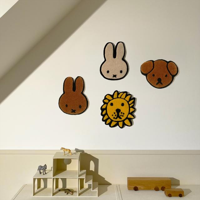 [Pre-sale] MIFFY Wall Rug Wall Hanging Tapestry Miffy/Melanie/Snuffy/Lion