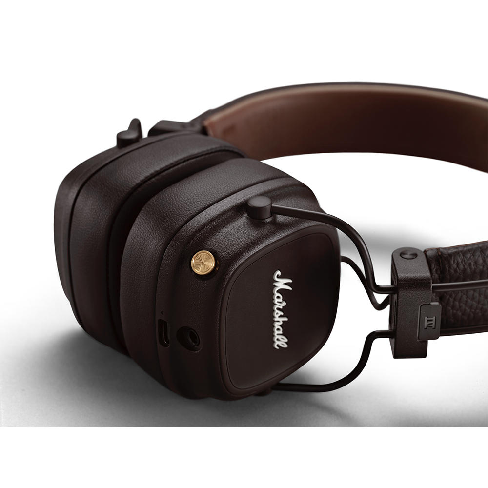 Marshall Wireless Earphones MajorIV Brown