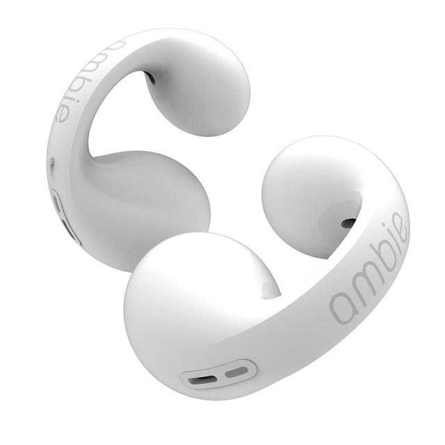 ambie Wireless Earphones Sound Earcuffs White