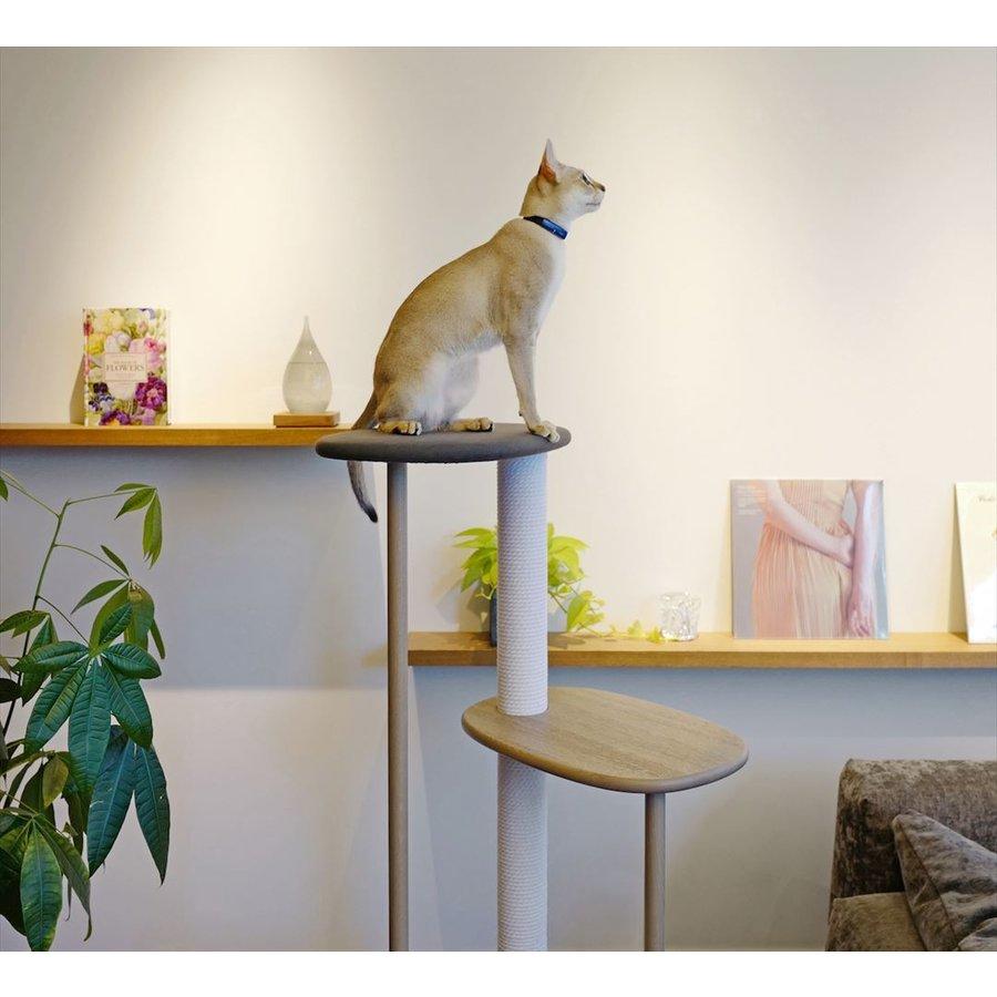 [Free shipping, next day shipping available] KARIMOKU CAT TREE DAIKANYAMA TSUTAYA BOOKS original color: dark gray & sheer gray