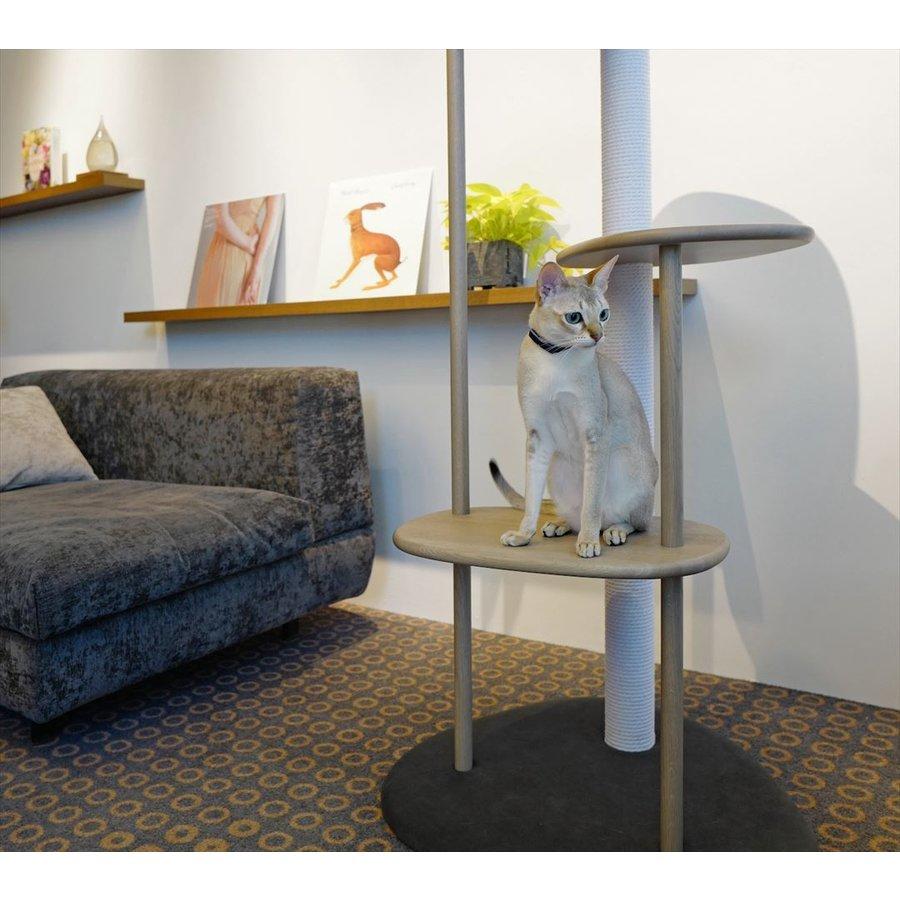 [Free shipping, next day shipping available] KARIMOKU CAT TREE DAIKANYAMA TSUTAYA BOOKS original color: dark gray & sheer gray