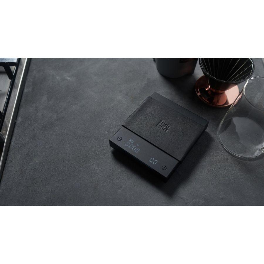 Beasty Coffee by amadana Coffee Scale Black Leather