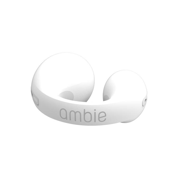 ambie Wireless Earphones Sound Earcuffs White AM-TW01