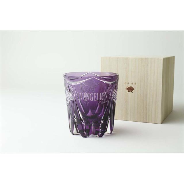 Evangelion Unit 01 Edo Kiriko Glass