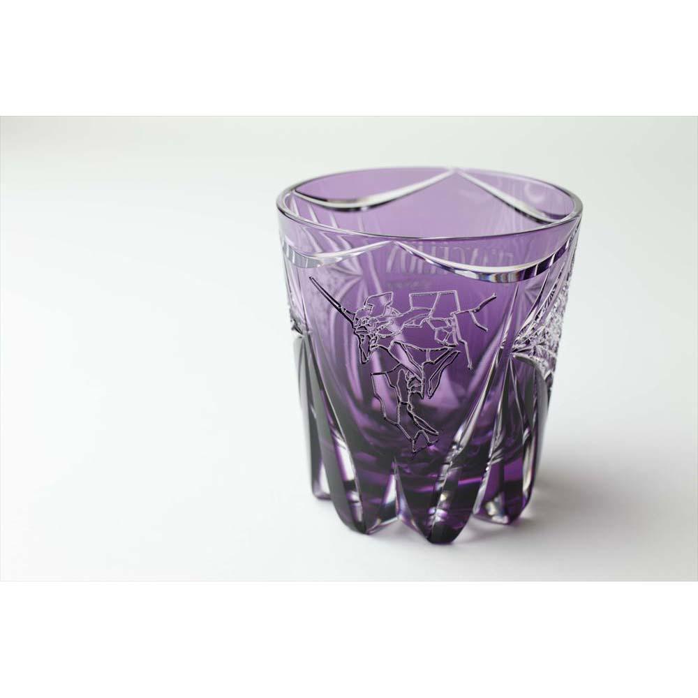 Evangelion Unit 01 Edo Kiriko Glass