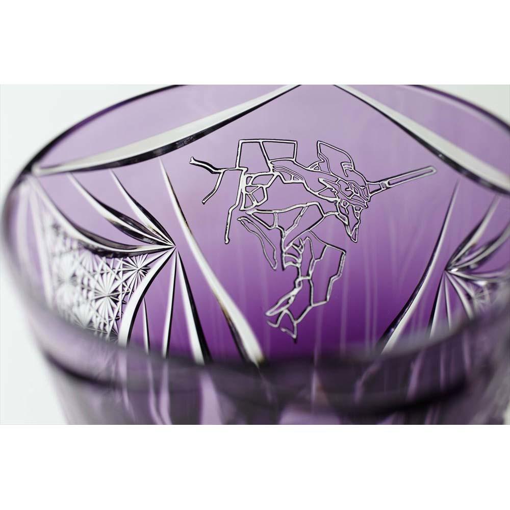 Evangelion Unit 01 Edo Kiriko Glass