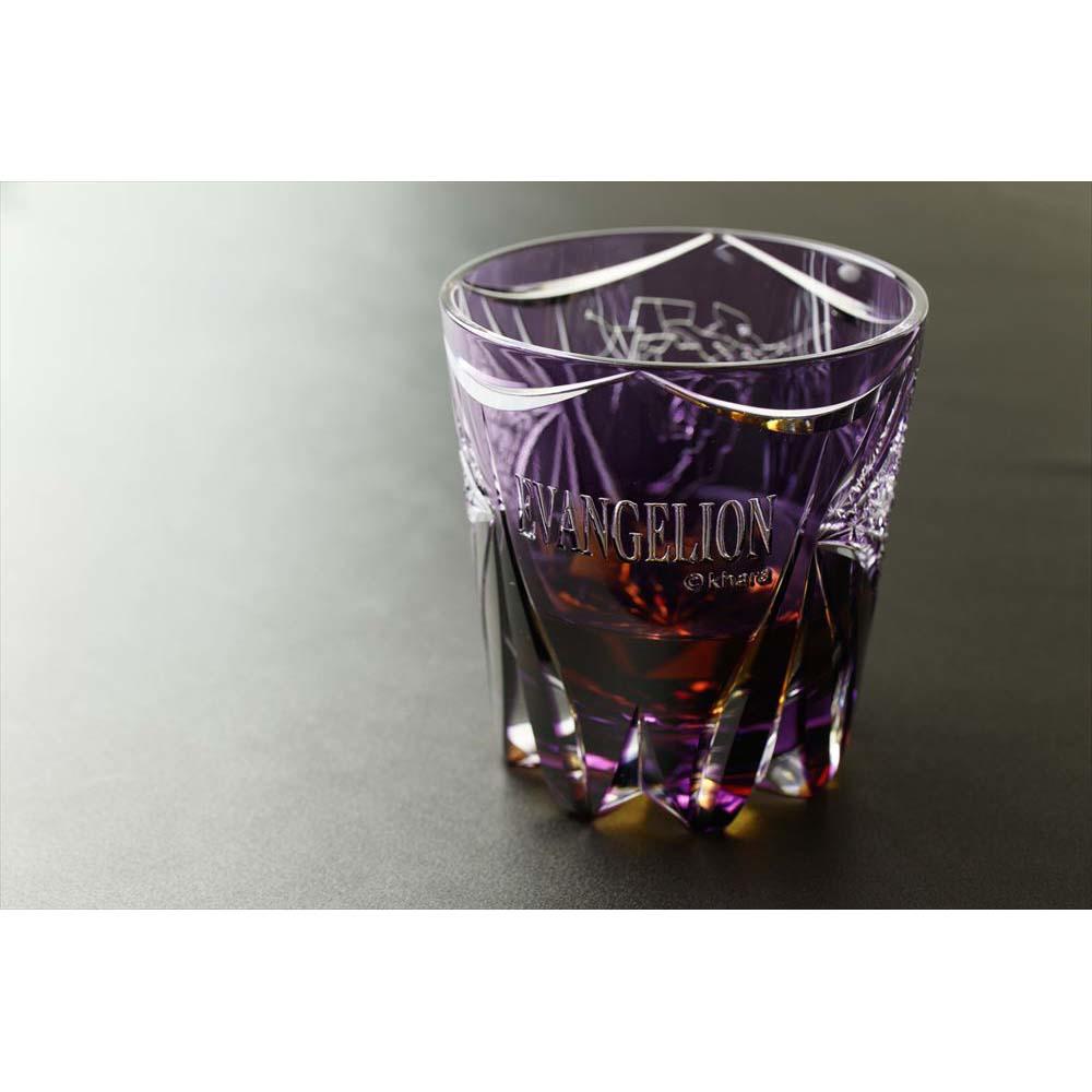 Evangelion Unit 01 Edo Kiriko Glass