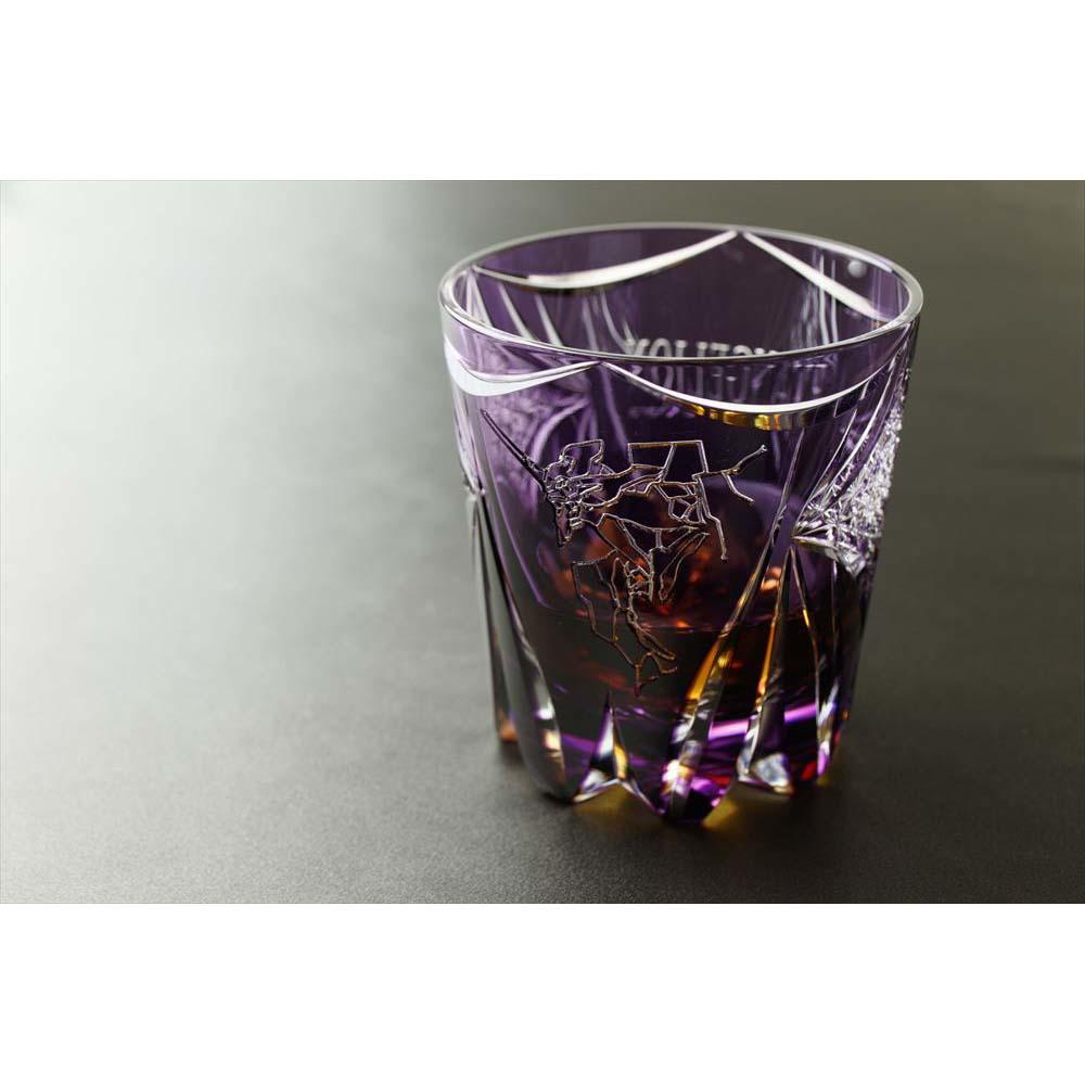 Evangelion Unit 01 Edo Kiriko Glass