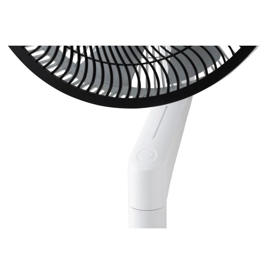 ■duux Blade Circulation Fan (White) with remote control, 30 settings, DC motor, touch panel, temperature sensor, electric fan, circulator, stylish, living room fan, interior TSUTAYA ELECTRICS gift, birthday present