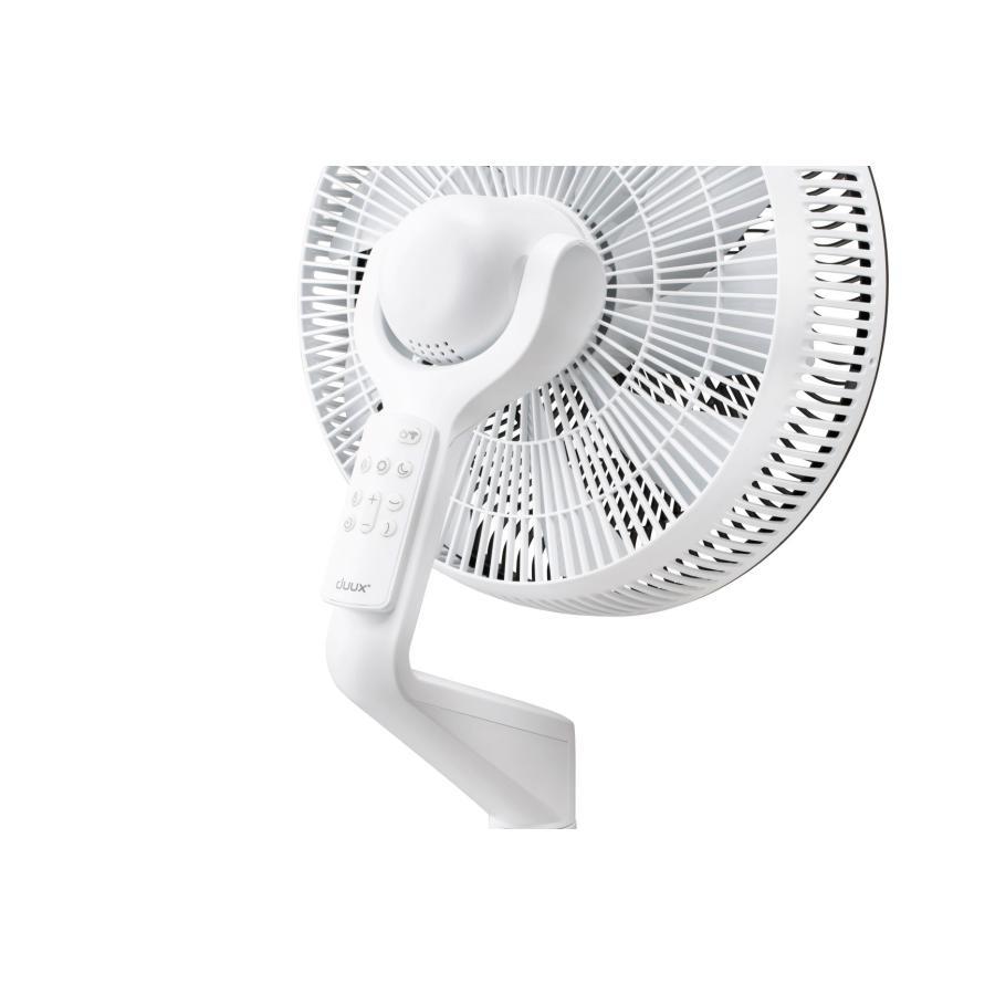 ■duux Blade Circulation Fan (White) with remote control, 30 settings, DC motor, touch panel, temperature sensor, electric fan, circulator, stylish, living room fan, interior TSUTAYA ELECTRICS gift, birthday present