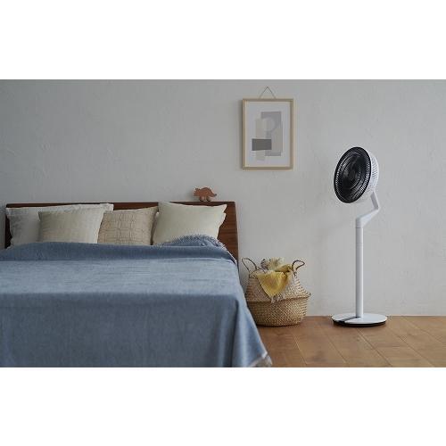 ■duux Blade Circulation Fan (White) with remote control, 30 settings, DC motor, touch panel, temperature sensor, electric fan, circulator, stylish, living room fan, interior TSUTAYA ELECTRICS gift, birthday present