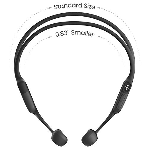 Shokz Bone Conduction Headphones OPENRUN MINI Black