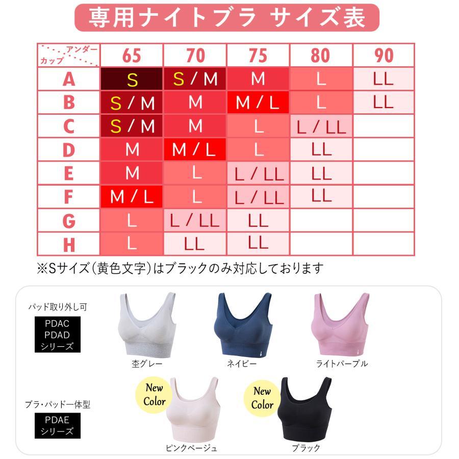 わたしの温度 専用ナイトブラ 単品【※デバイス別売り】（ネイビー、L）