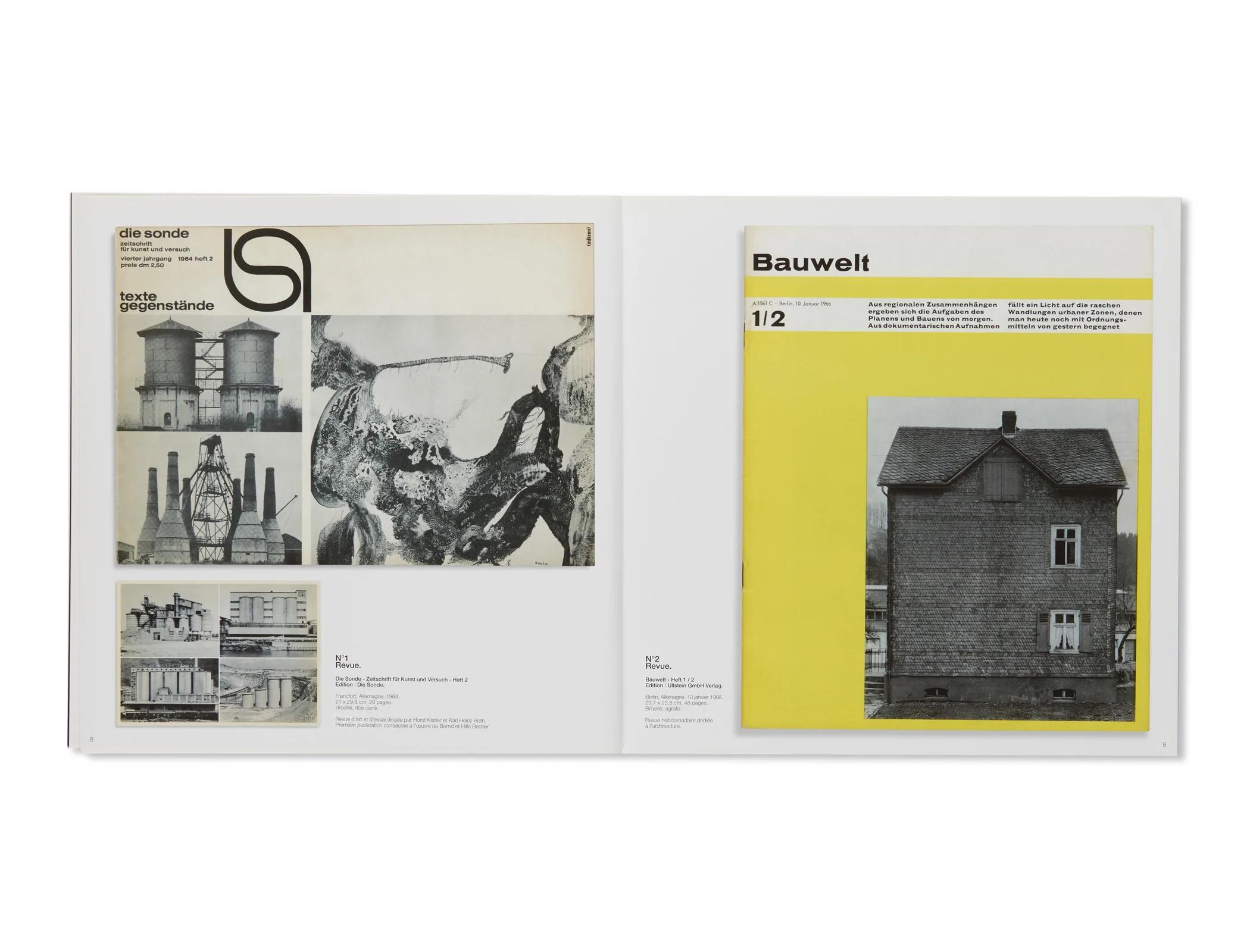 PRINTED MATTER 1964-2013 by Bernd und Hilla Becher Collection of works by Bernd and Hilla Becher