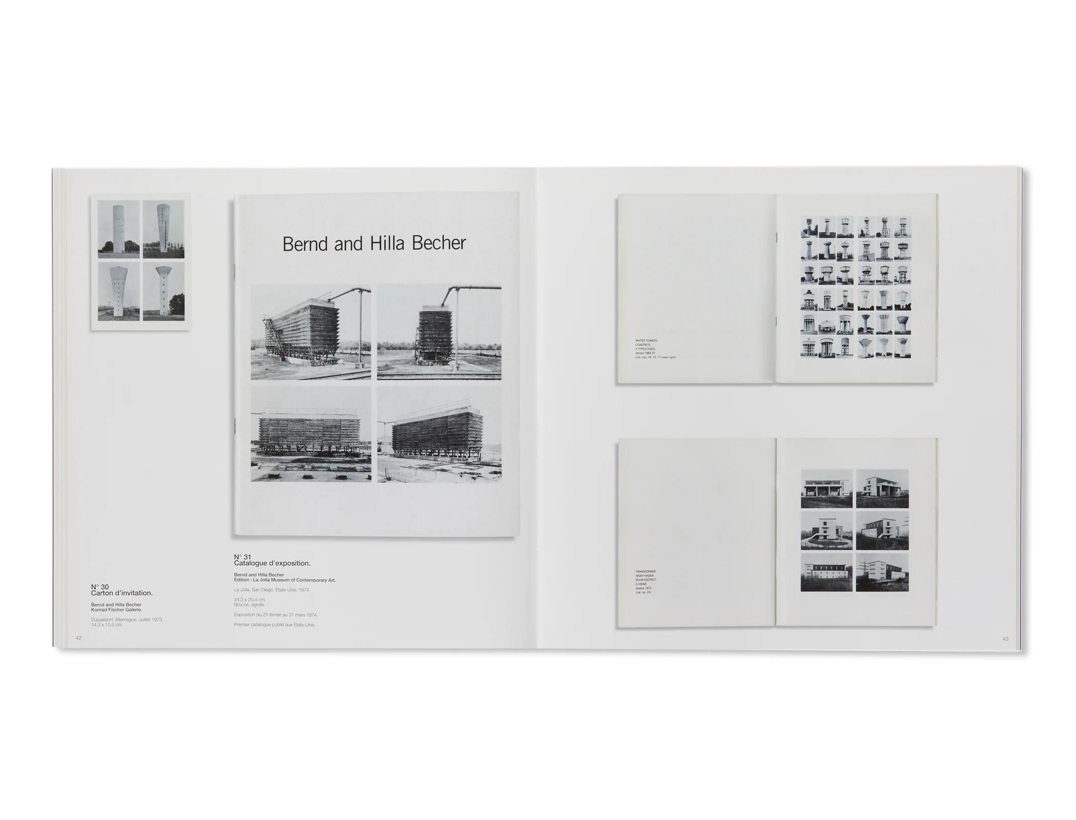 PRINTED MATTER 1964-2013 by Bernd und Hilla Becher Collection of works by Bernd and Hilla Becher