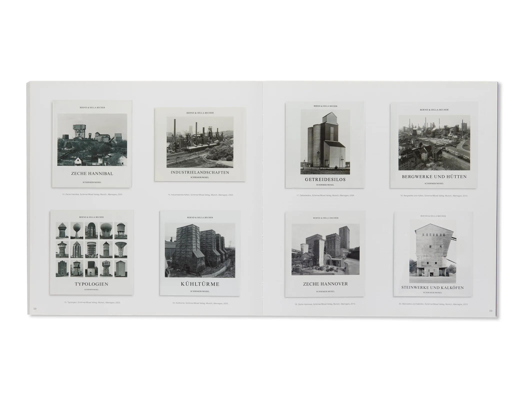 PRINTED MATTER 1964-2013 by Bernd und Hilla Becher Collection of works by Bernd and Hilla Becher