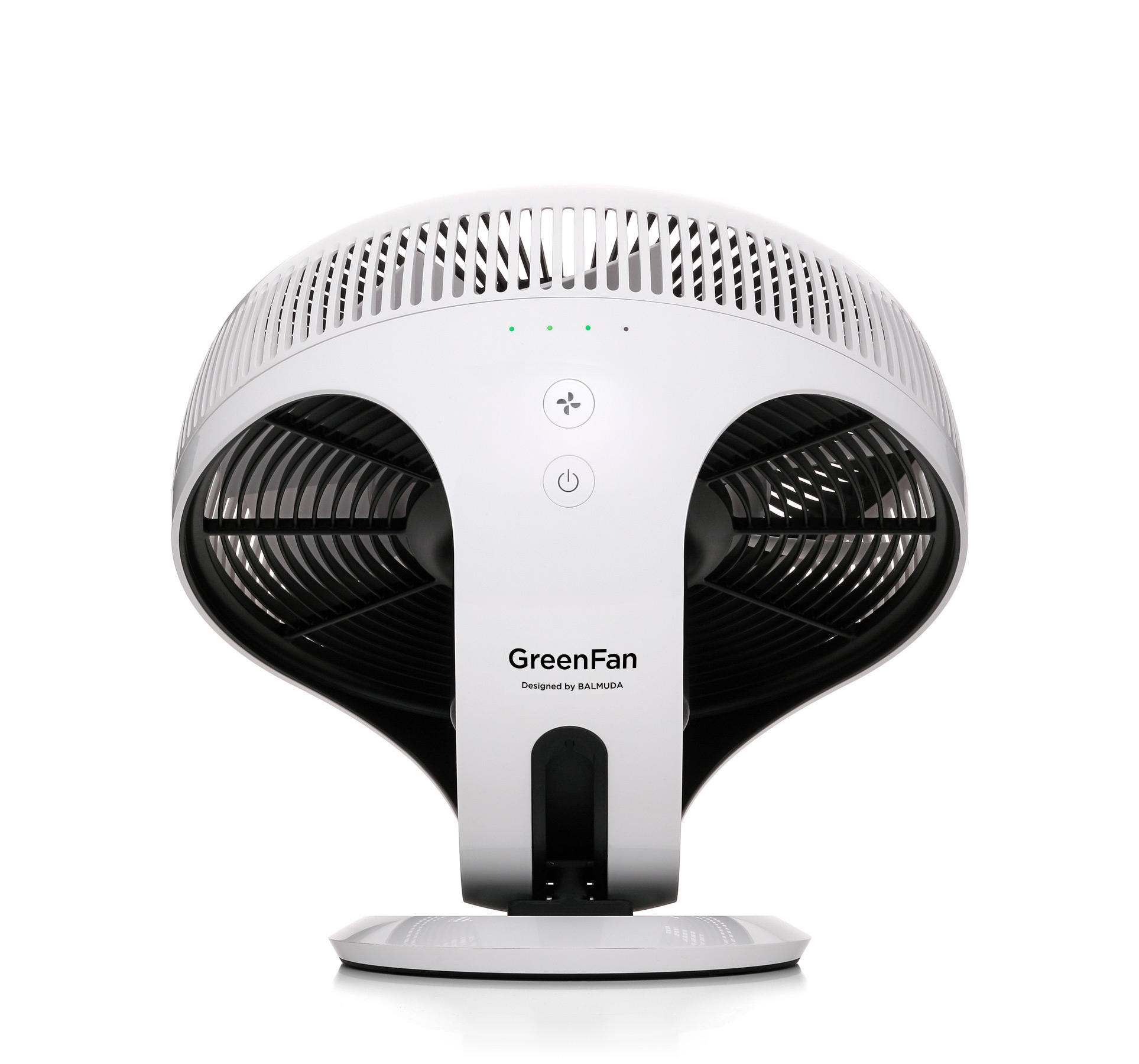 BALMUDA the GreenFan Cirq White x Black EGF-3400-WK