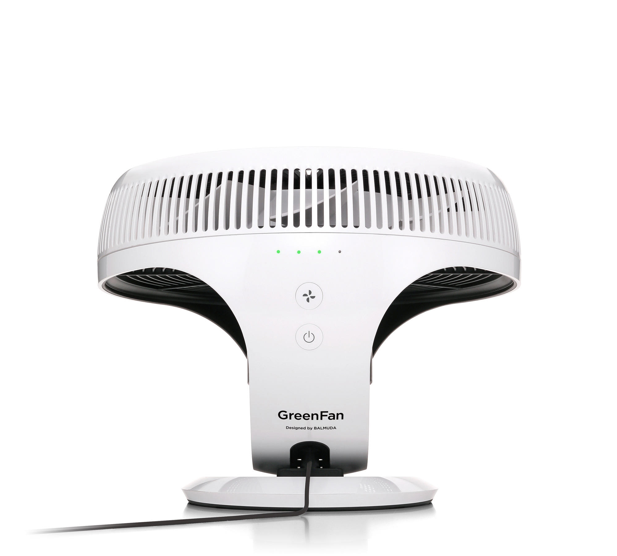 BALMUDA the GreenFan Cirq White x Black EGF-3400-WK