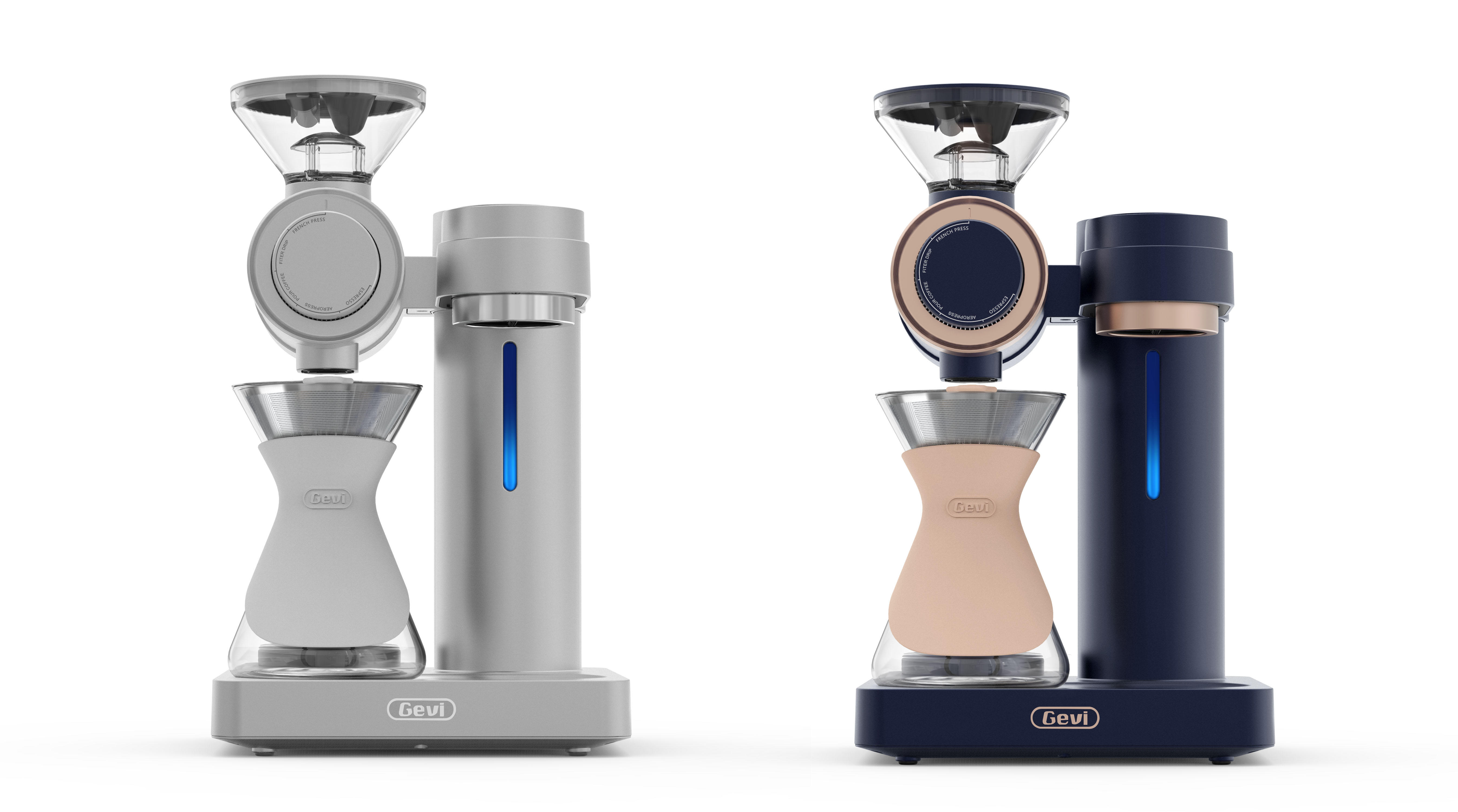 [Made to order] Gevi 4-in-1 Smart Coffee Maker, Silver