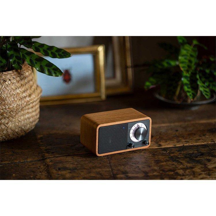 Sangean FM Radio/Bluetooth Speaker WR-301 Cherry/Dark Gray