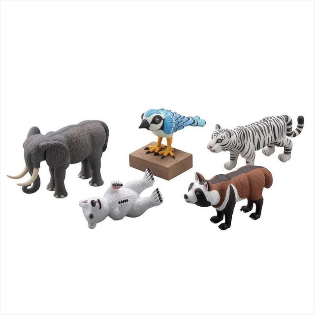 Atsuhiko Misawa ANIMALS figrure collection (1 box contains 6 figures/complete set of 5 types)