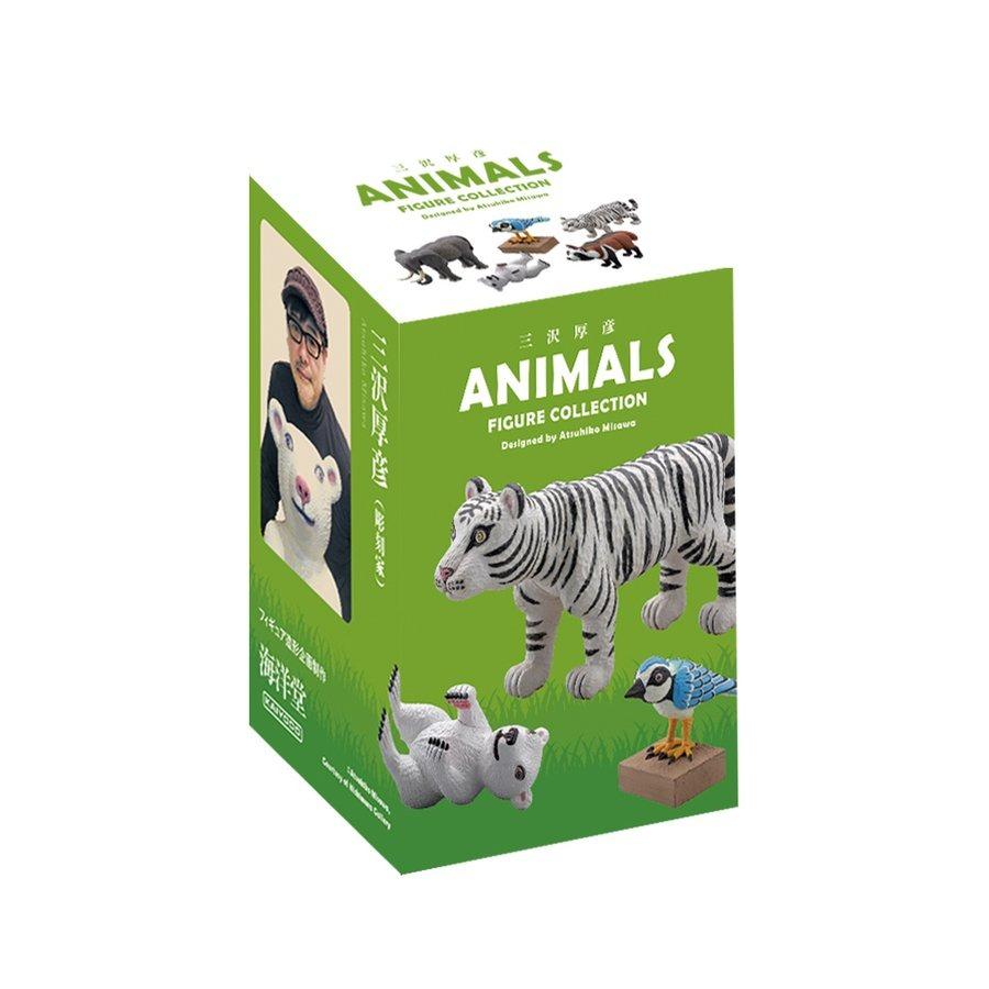 Atsuhiko Misawa ANIMALS figrure collection (1 box contains 6 figures/complete set of 5 types)