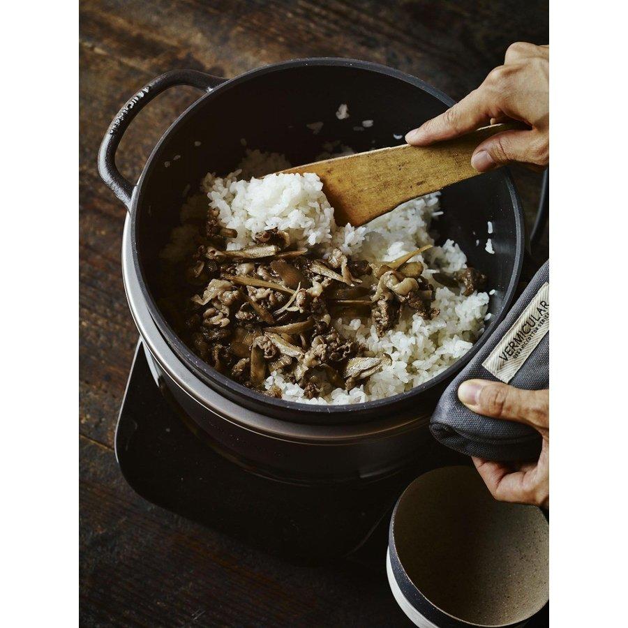 Vermicular Rice Pot (Set) Solid Silver