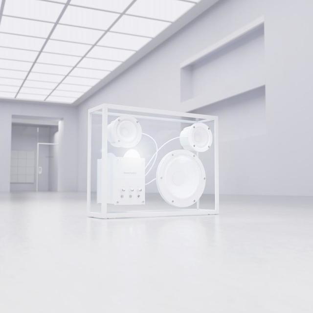 [Backordered] TRANSPARENT TRANSPARENT Speaker White TPS-05