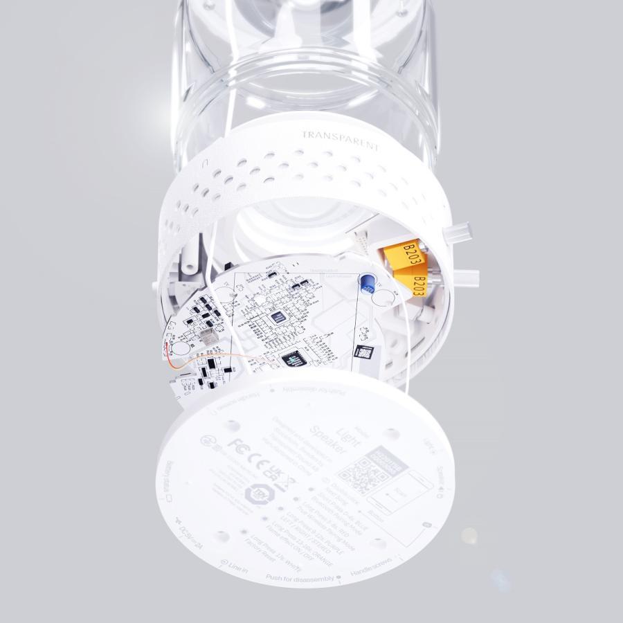 TRANSPARENT LIGHT SPEAKER White TLS-W