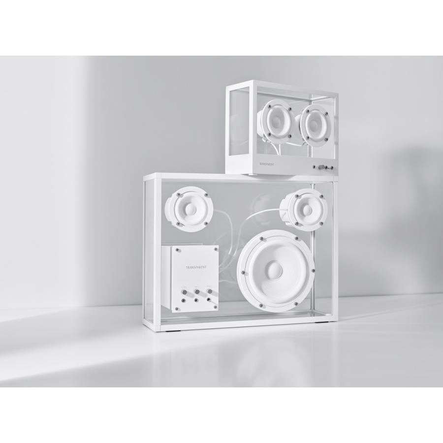 [Backordered] TRANSPARENT TRANSPARENT Speaker White TPS-05