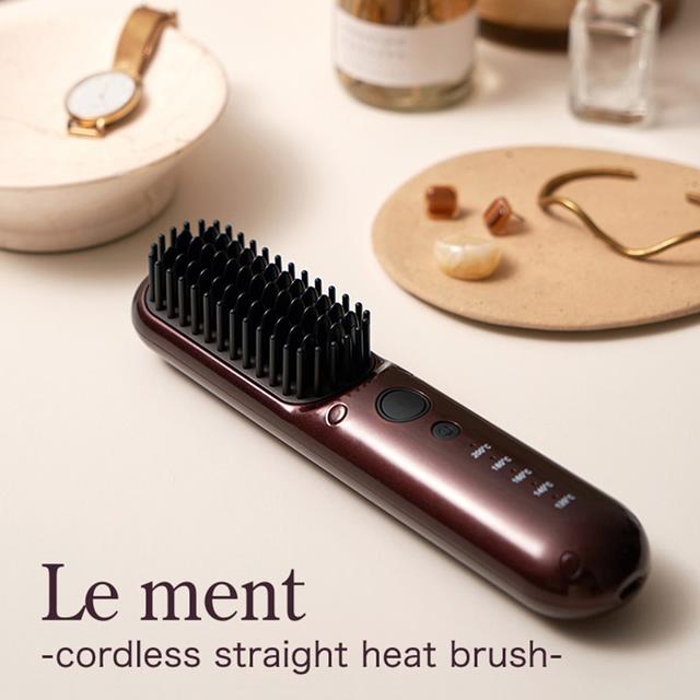 Le ment Cordless Straight Heat Brush