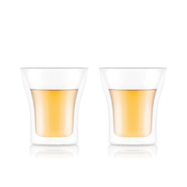 BODUM ボダム ASSAMダブルウォールグラス　0.2L（2個セット）