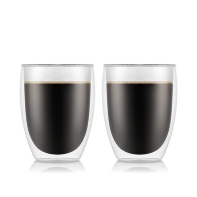 BODUM ボダム PAVINAダブルウォールグラス　0.35L（2個セット）