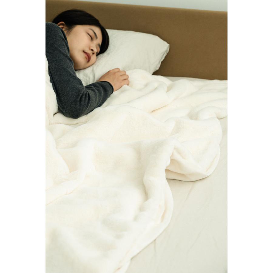  LALACA（ララカ）heated blanket sleep ecru (エクリュ)